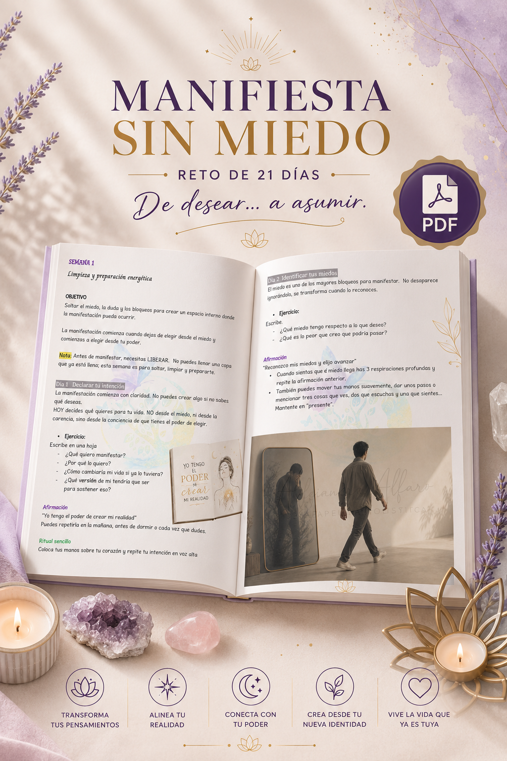 Manifiesta Sin Miedo – Reto de 21 Días (PDF Digital)
