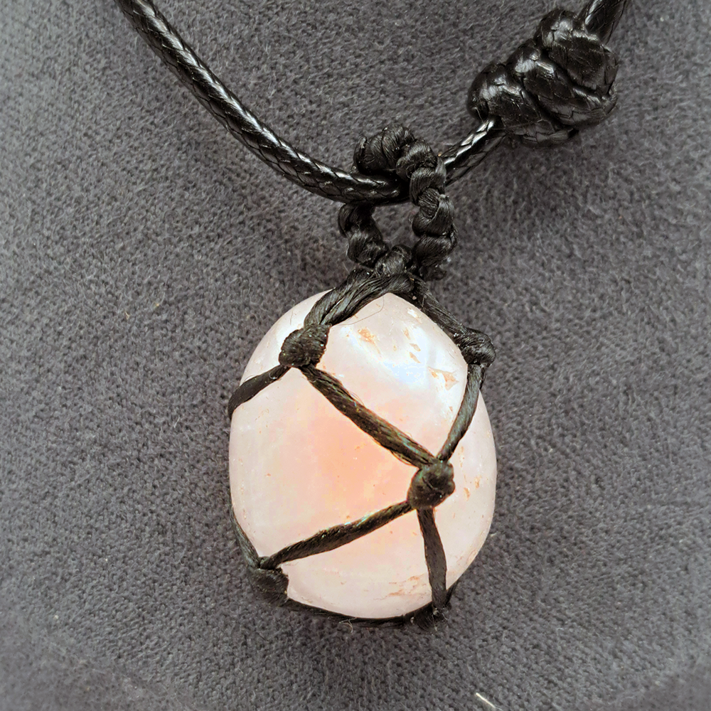 Collar Cuarzo Rosa