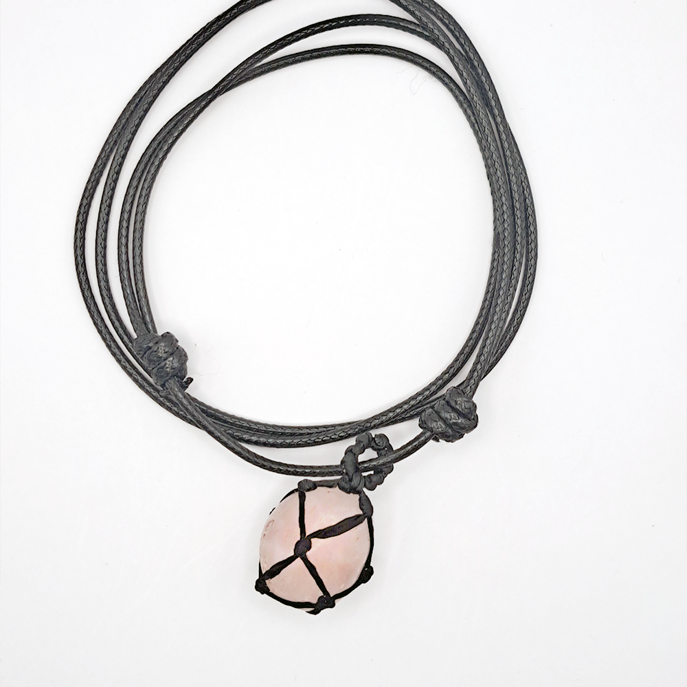 Collar Cuarzo Rosa