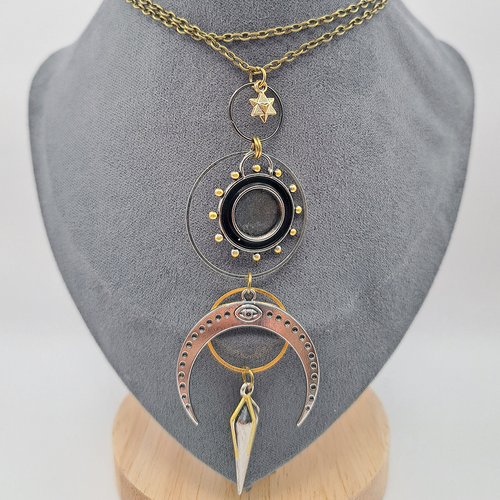 Colgante de La Luna y El Ojo