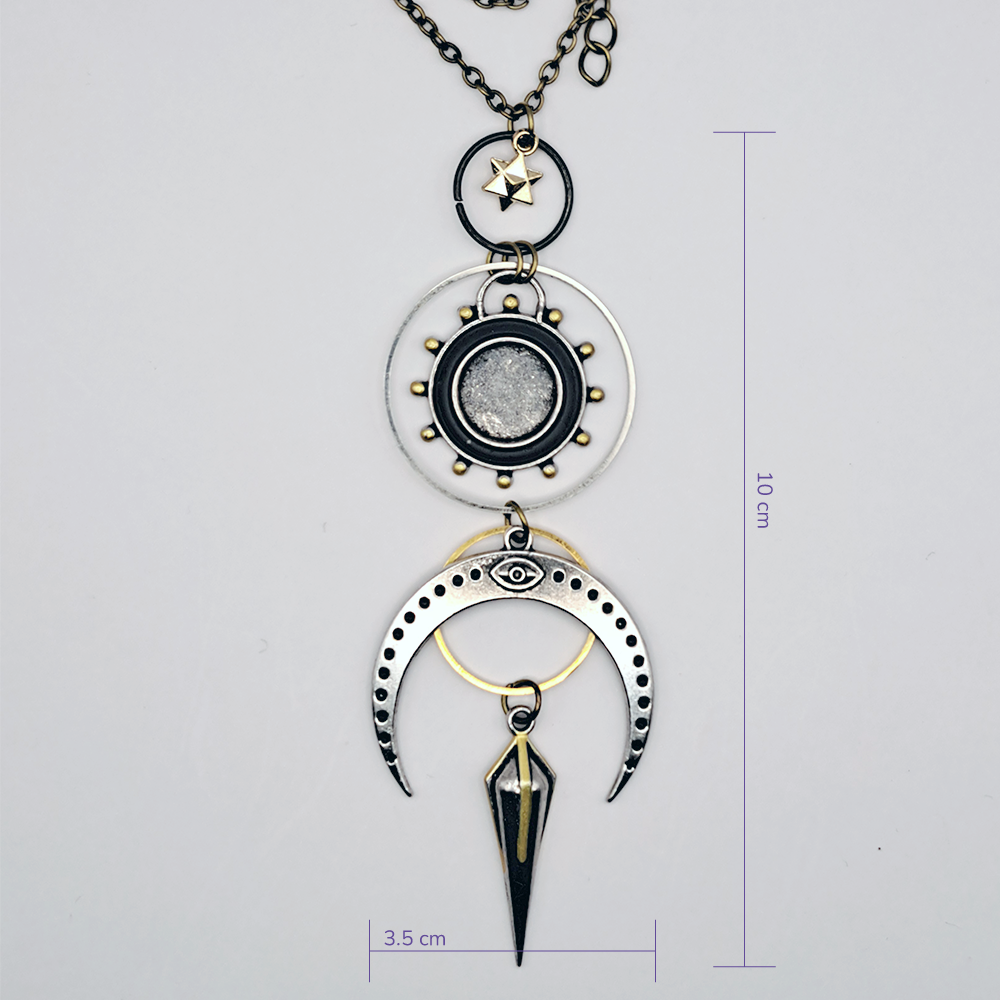 Colgante de La Luna y El Ojo