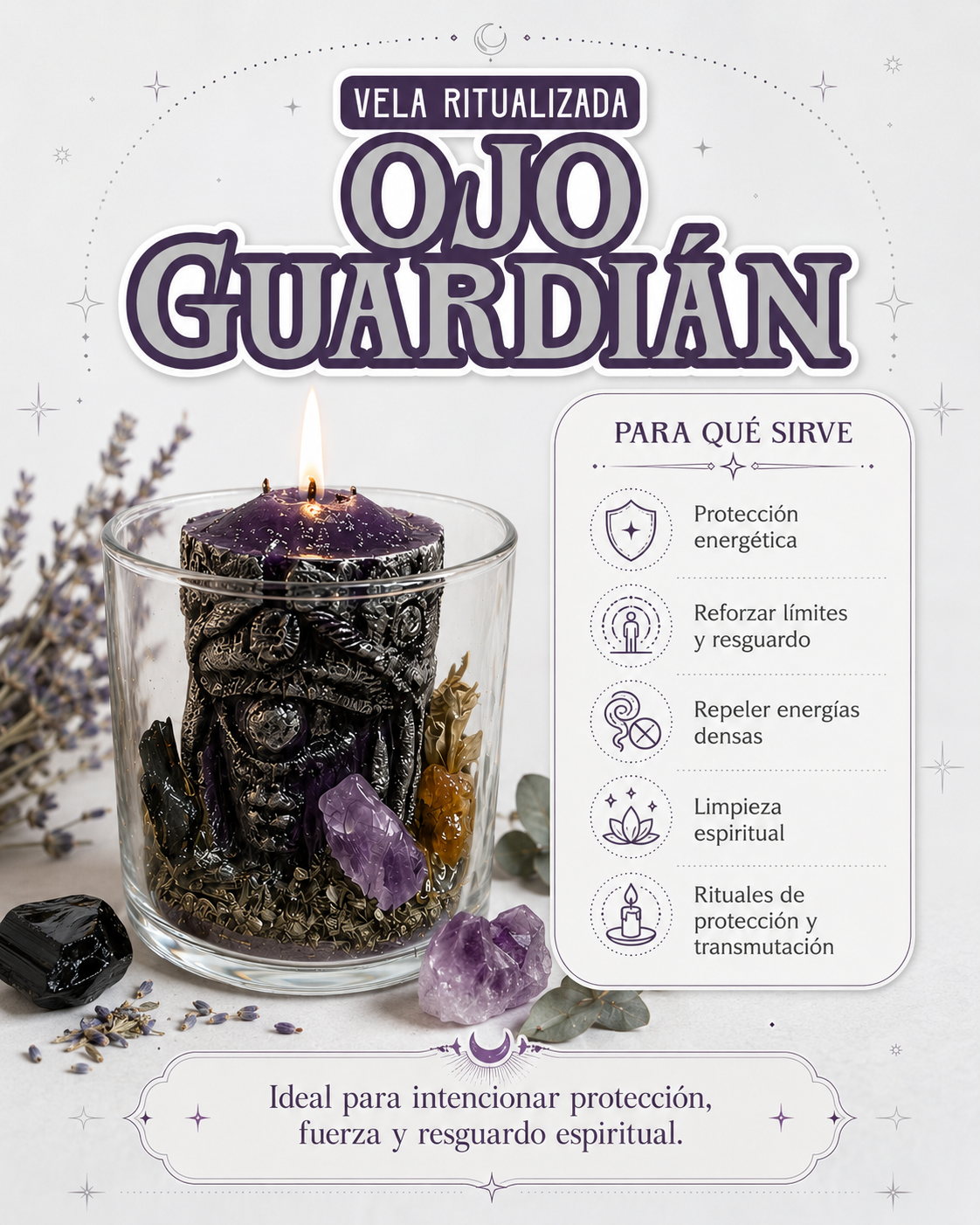 Ojo Guardián: Vela Ritualizada