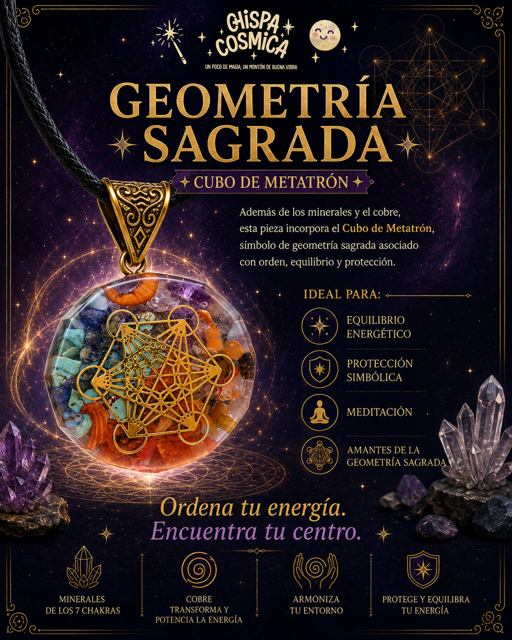 Orgonita: Hexa