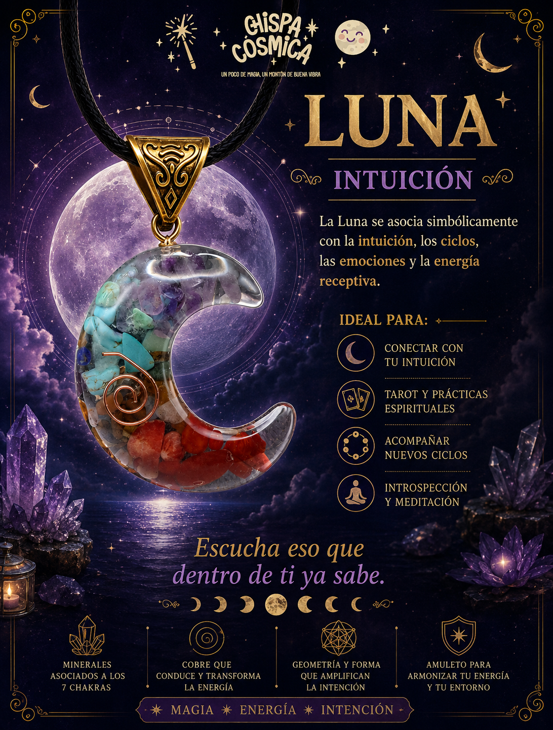 Orgonita: Luna