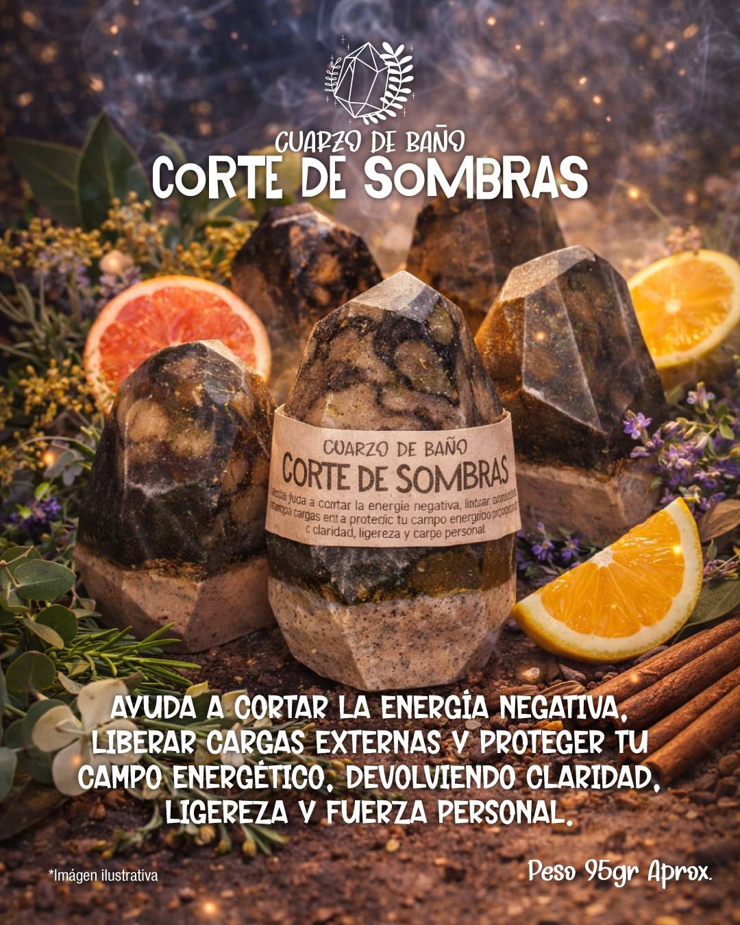 Corte de Sombras: Jabón Holístico