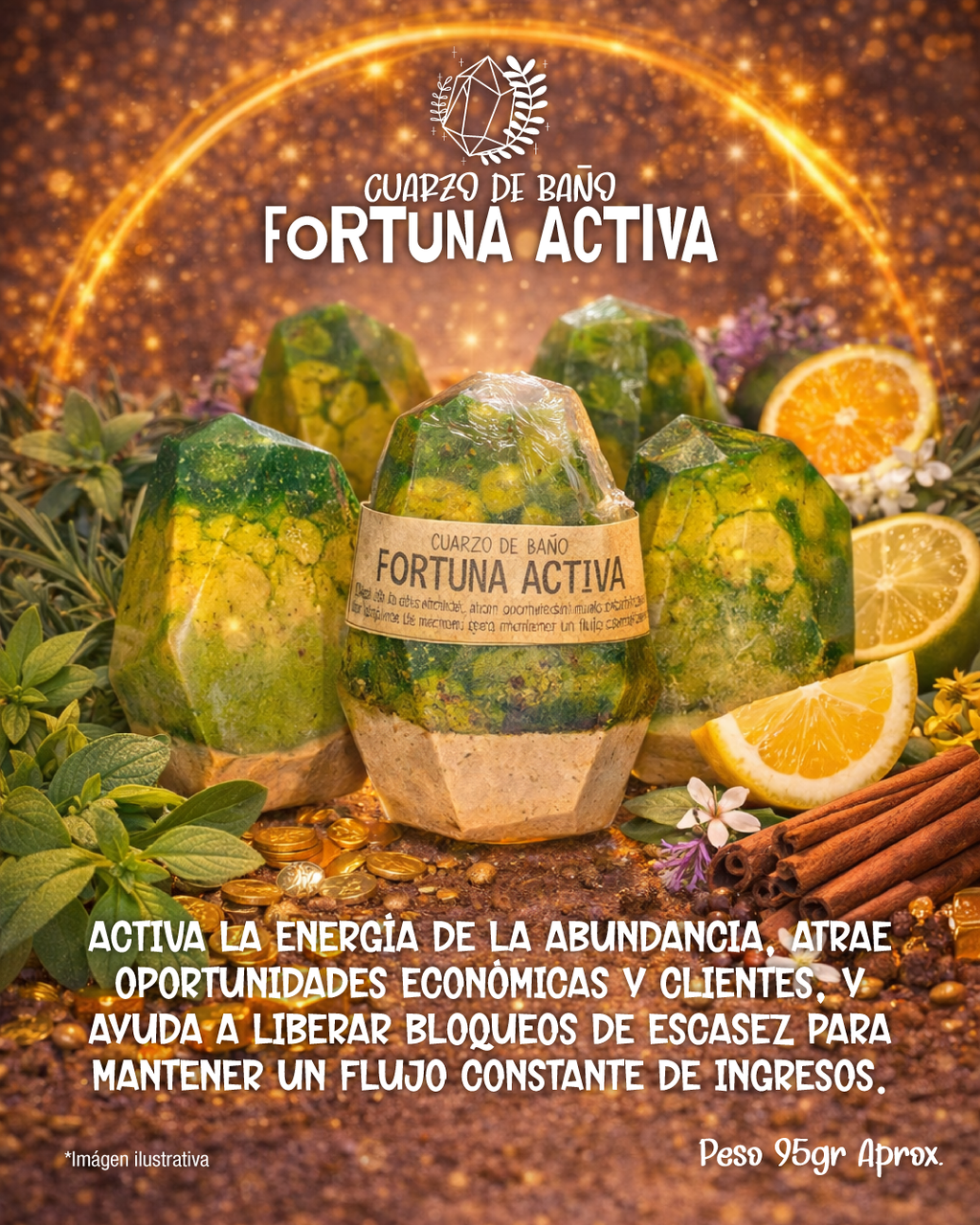 Fortuna Activa: Jabón Holístico
