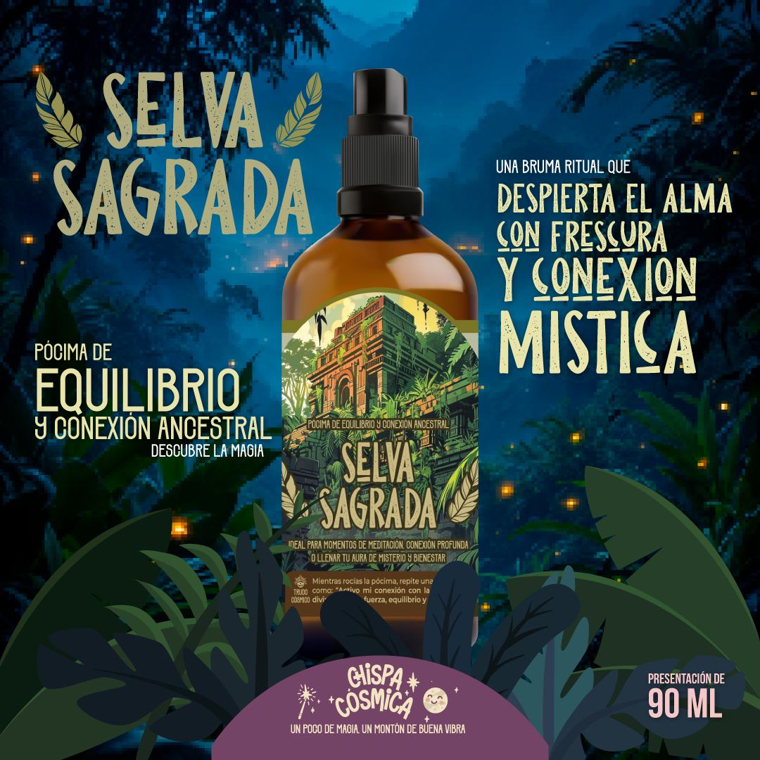 Selva Sagrada: Pocima de equilibrio y conexión ancestral.