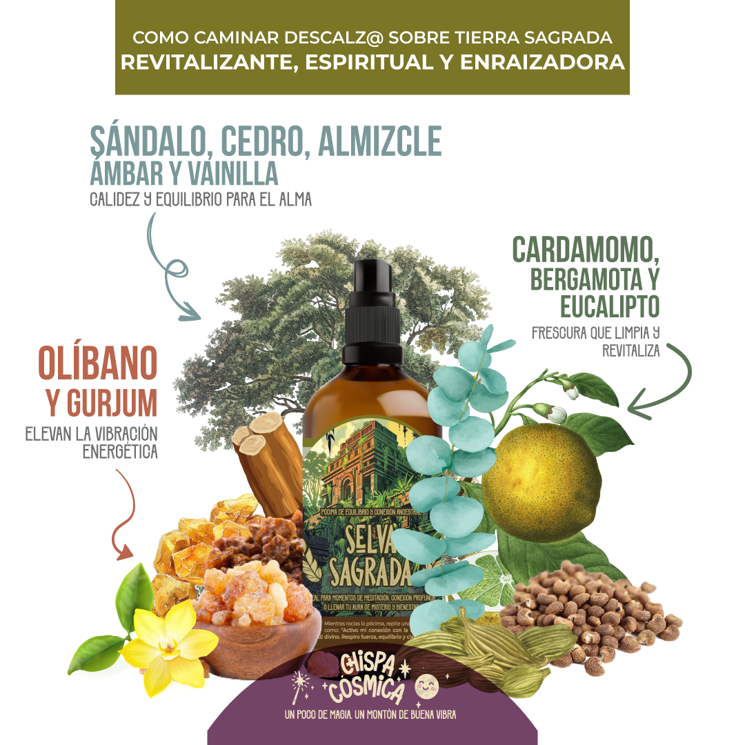 Selva Sagrada: Pocima de equilibrio y conexión ancestral.