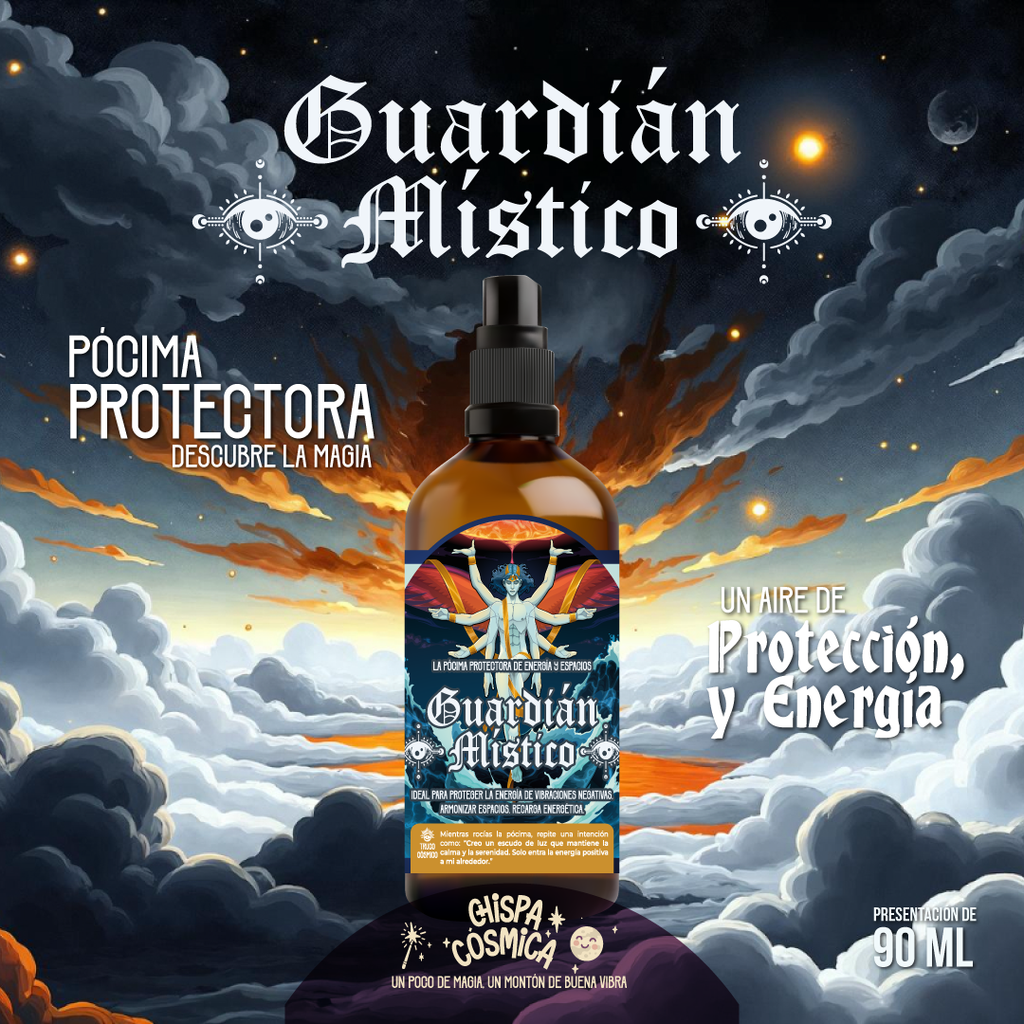 Guardián Místico: Pócima protectora de energía y espacios.