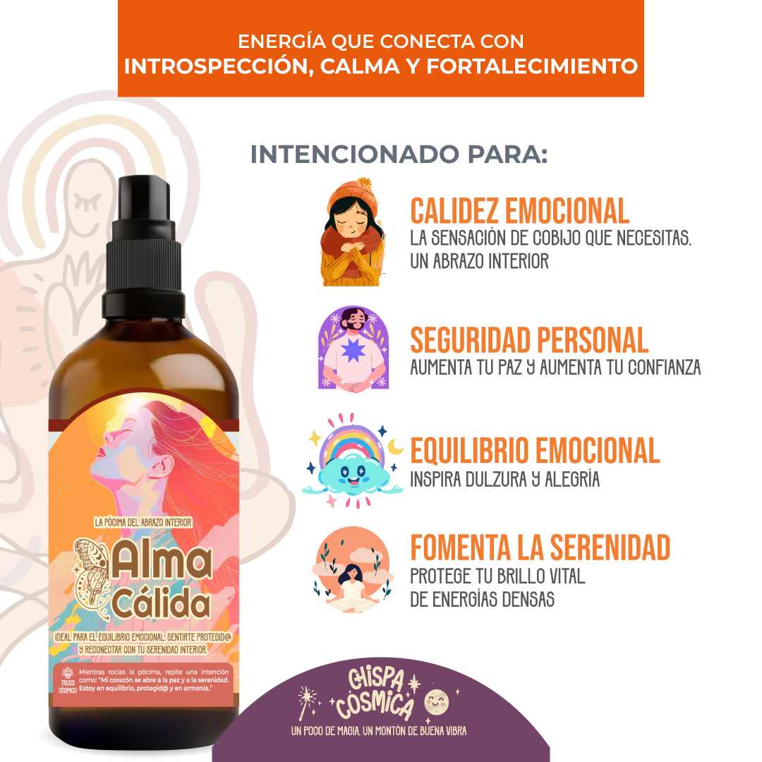 Alma Cálida: Pócima del abrazo interior