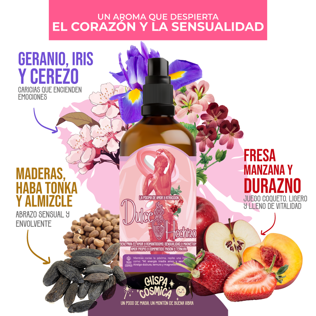 Dulce Hechizo: Pócima de amor y atracción.