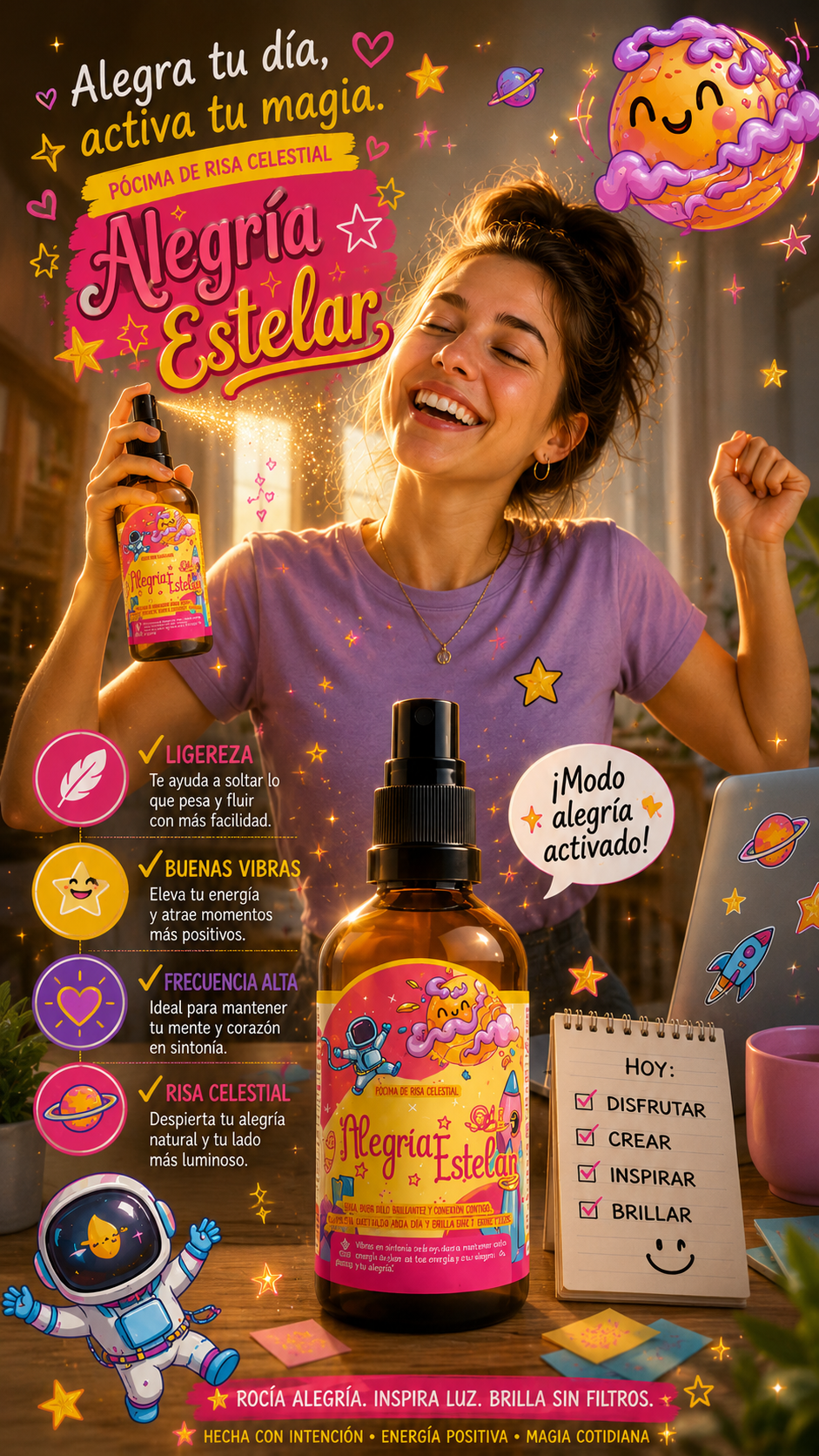 Alegría Estelar: Pócima de Risa Celestial