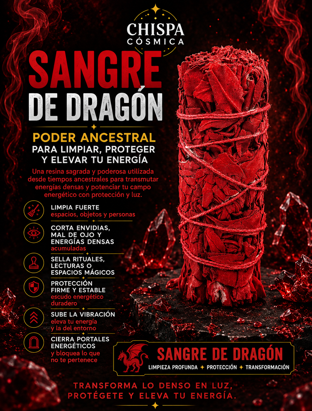 Atado Salvia Sangre de Dragón