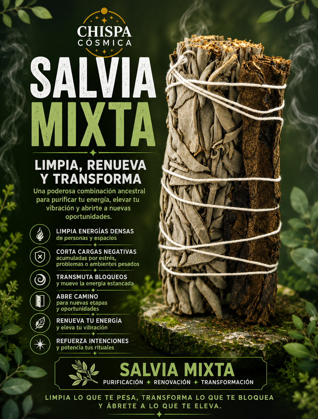 Atado Salvia Mixta