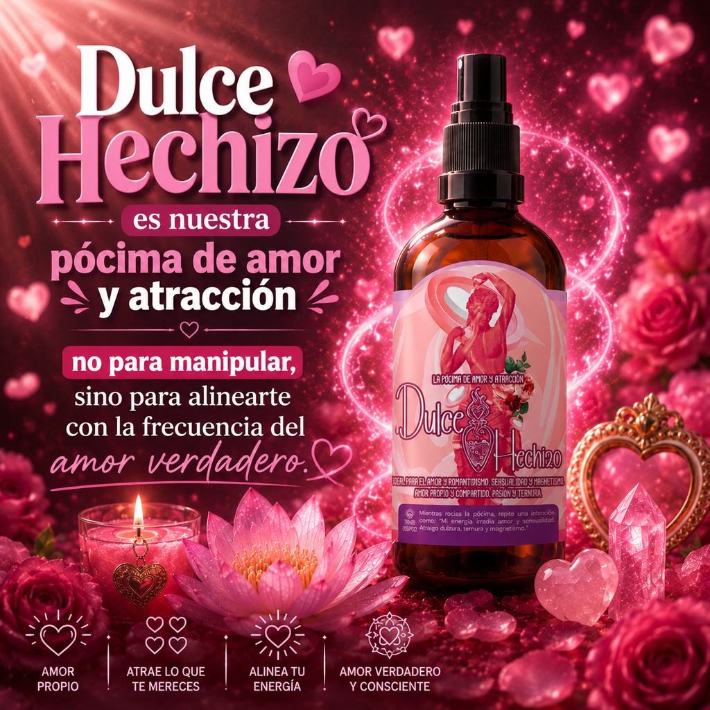 Dulce Hechizo: Pócima de amor y atracción.