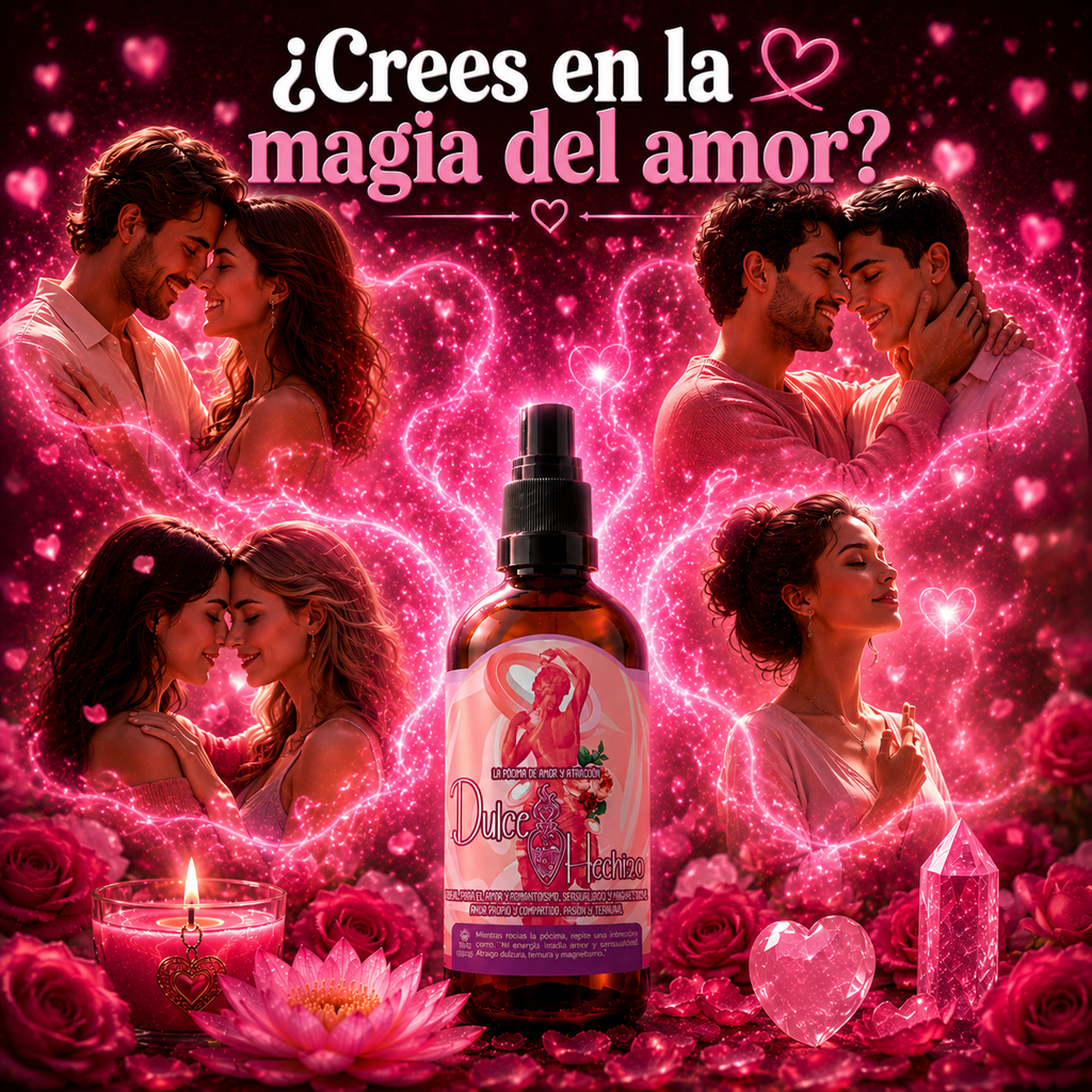 Dulce Hechizo: Pócima de amor y atracción.