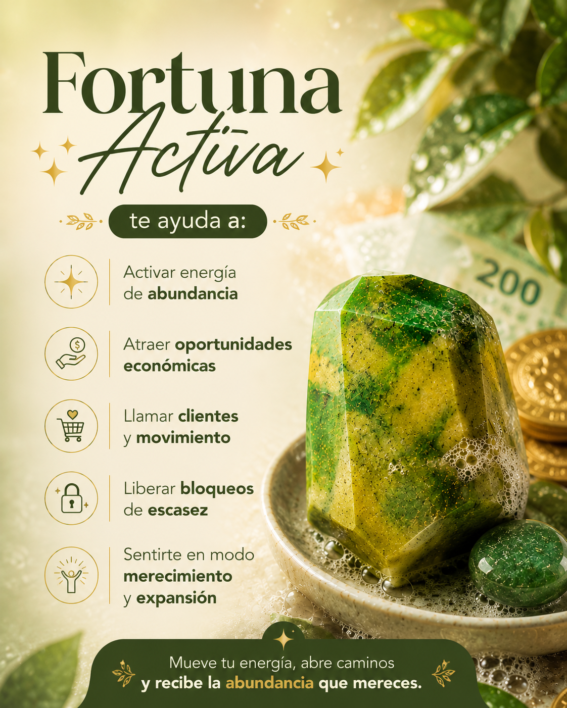 Fortuna Activa: Jabón Holístico