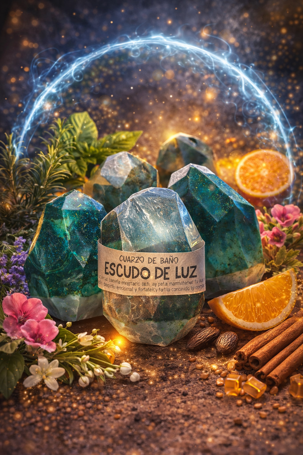 Escudo de Luz: Jabón Holístico.