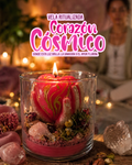 Corazón Cósmico: Vela Ritualizada