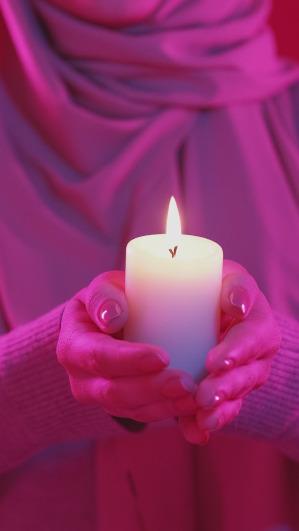 Corazón Cósmico: Vela Ritualizada