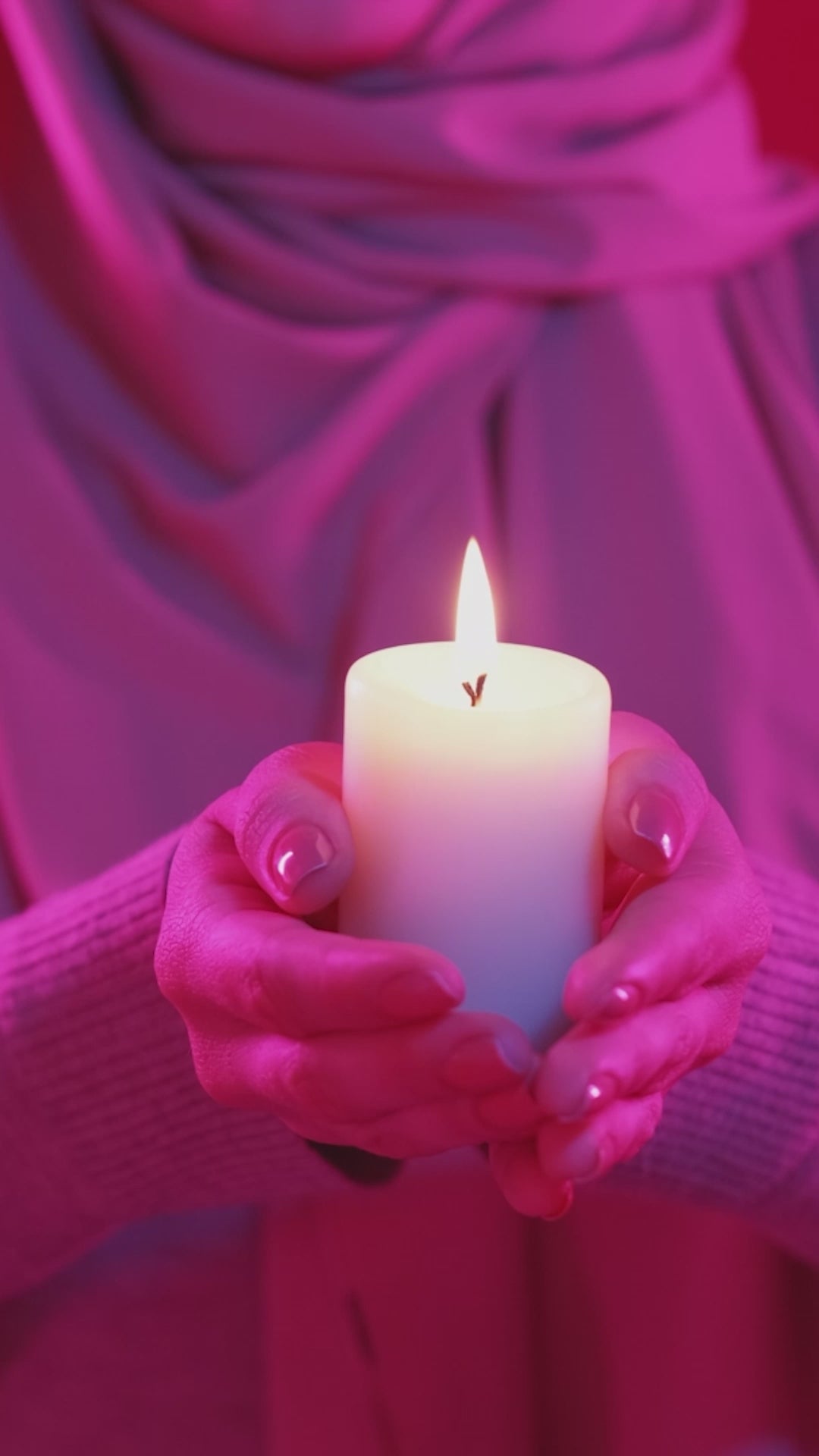 Corazón Cósmico: Vela Ritualizada